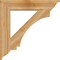 Ekena Millwork Imperial Traditional Rough Sawn Bracket, Western Red Cedar, 6"W x 36"D x 36"H BKT06X36X36IMP01RWR - alternate 4